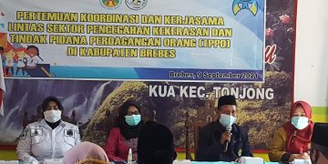 Pertemuan Lintas Sektoral Perihal Pencegahan Kekerasan dan TPPO di Brebes Selatan