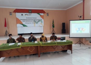 Kegiatan PKB Bagi MGMP Matematika Tingkat MTs se-Brebes