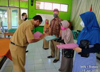 Pengumuman kelulusan Siswa Kelas VI MIN 1 Brebes
