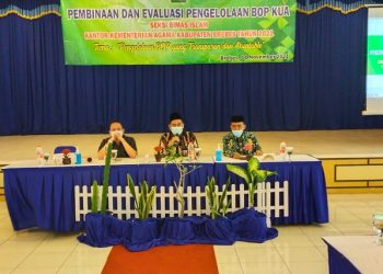 Pembinaan dan Evaluasi BOP KUA Kecamatan Sekabupaten Brebes
