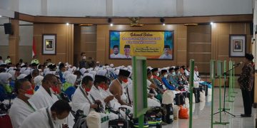 Ibadah Haji 1443 H/2022M, 365 JCH Kloter 30 Embarkasi Solo Terbang ke Tanah Suci