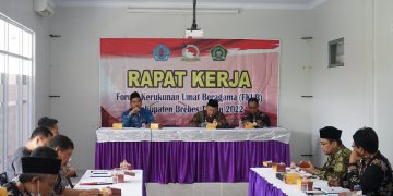 Raker : Sarana Penguatan Kinerja FKUB Kabupaten Brebes Tahun 2022