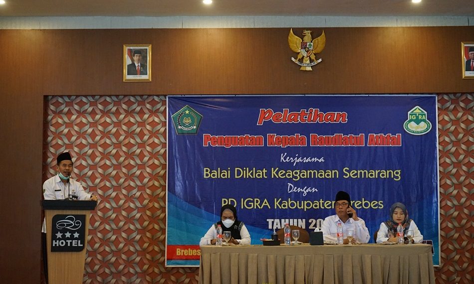 Penguatan Kepala RA Menyongsong Kurikulum Merdeka di  Kabupaten Brebes