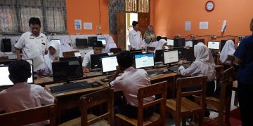 45 Siswa MTsN 4 Brebes Sukses Laksanakan ANBK Tahun 2022￼