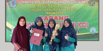 Sant￼riwati MBS Bumiayu Kembali Juarai Lomba MAPSI Kabupaten Brebes