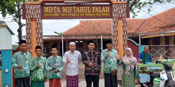 Hari Pertama UUS Gasal Kasi PD Pontren Kunjungi&nbsp; Madin Miftahul Falah