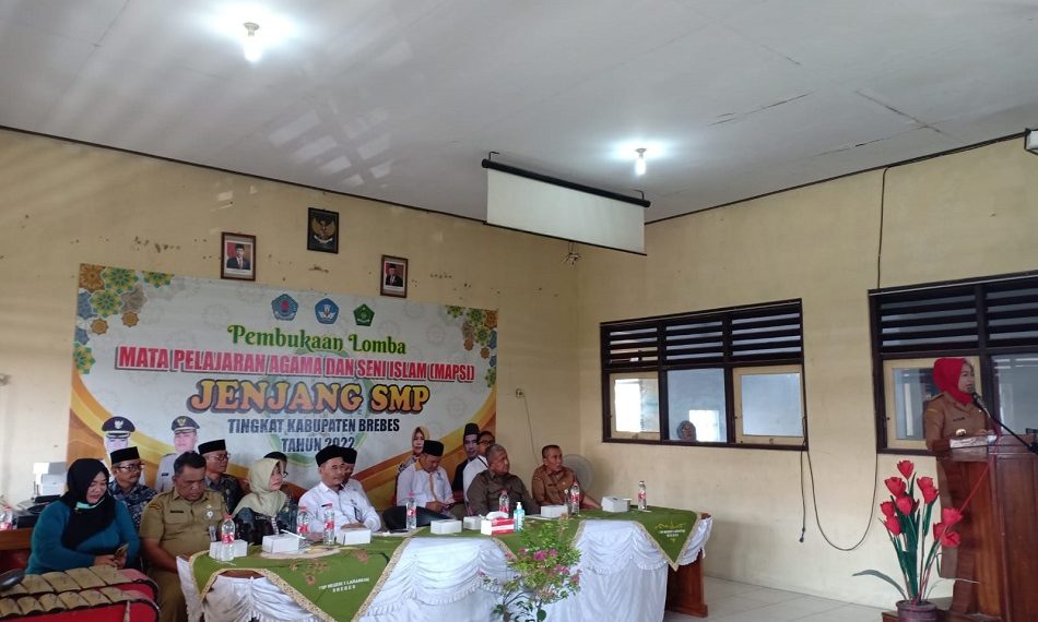 Lomba Mata Pelajaran dan Seni Islam (MAPSI)&nbsp; Brebes Tingkat SMP Tahun 2022.