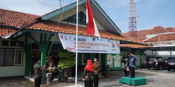 Upacara Hari Sumpah Pemuda ke-94 Hikmat di Laksanakan Kemenag Brebes