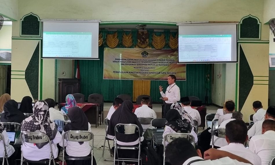Bimtek Penyusunan SKP Sesuai Permen PAN RB No. 6 Tahun 2022 di  Brebes