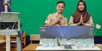MAN 1 BREBES CIPTAKAN ROBOT GAMAN (PENJAGA KEAMANAN LINGKUNGAN) PADA MRC 2022.