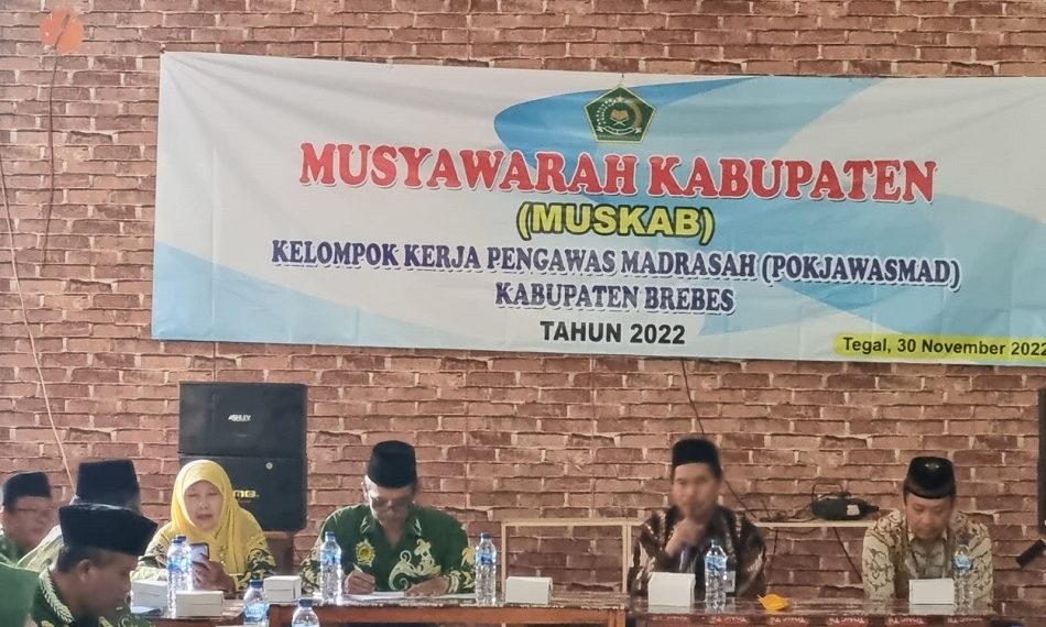 Muskab Pokjawas Madrasah Kab. Brebes Masa Bhakti 2022 -2026