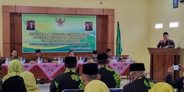 Seiya Sekata Pengawas Dengan Kemenag Kunci Bagi Kemajuan Pendidikan di Brebes