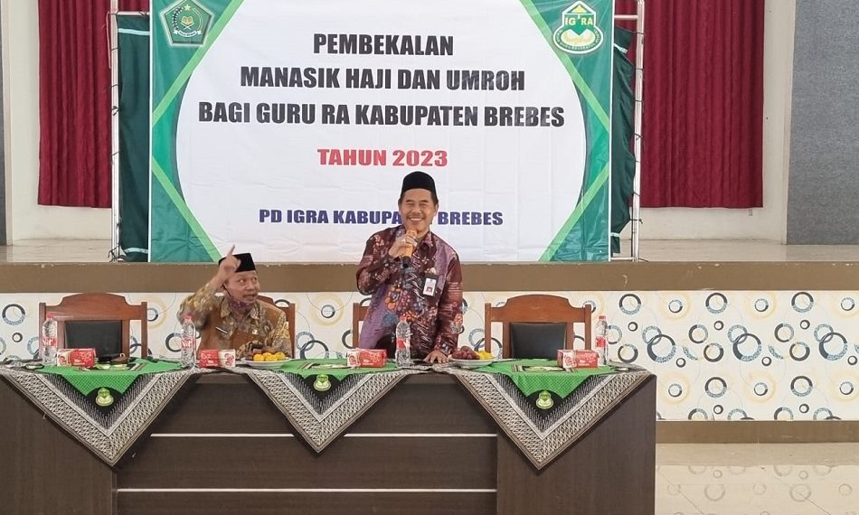Guru RA Se Kabupaten Brebes Terima Pembekalan Manasik Haji