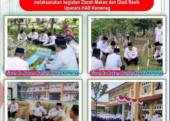 Kemenag Brebes Doakan Para Pendahulunya Diberikan Tempat Terbaik.&nbsp;&nbsp;&nbsp;