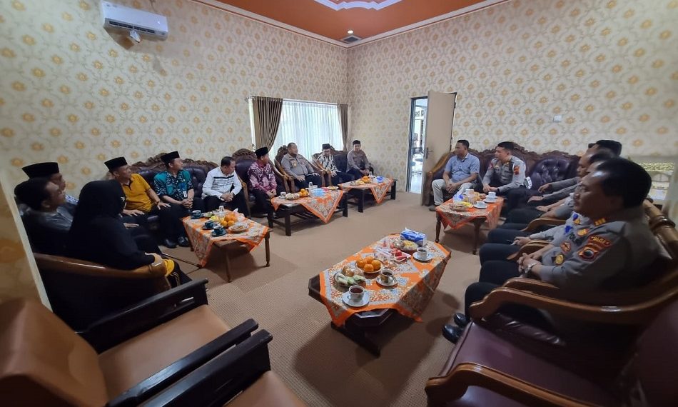 Silahturahim Kapolres dan Kemenag Upaya Sinergi Bangun&nbsp; Ketertiban dan Keamanan Brebes.&nbsp;
