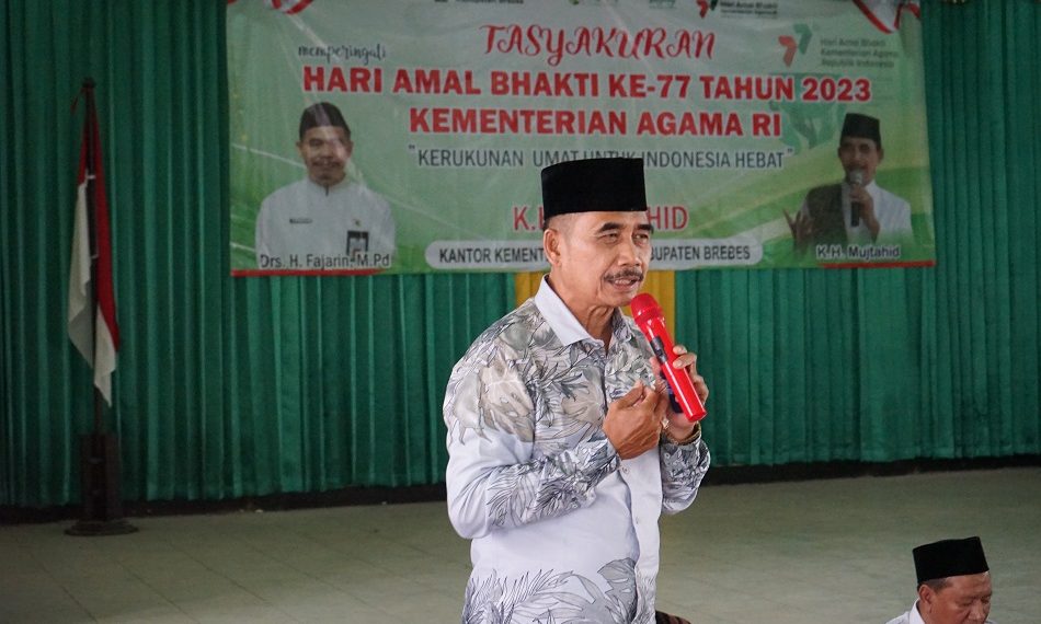 Tasyakuran dan doa akhiri Rangkain Kegiatan HAB 77 Di Brebes