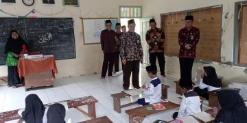 Kakankemeng Brebes Monev Ujian MDTA di Bahrul Ulum