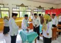 Serah Terima Kepala MTsN 3 Brebes ke Pejabat Yang Baru.