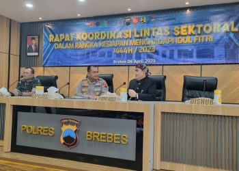 Rakor Lintas Sektoral Vidio Conference   Mudik Aman dan Berkesan  