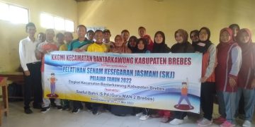KKGMI Kecamatan Bantarkawung Brebes Selenggarakan Pelatihan SKJ Pelajar 2022