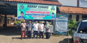 Kakankemenag Brebes Pastikan AM Berjalan Lancar Bagi Siswa Kelas 9.  