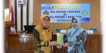 MTs N 3 Brebes Kejar Mutu, Belajar Ke MTs N 1 Kebumen