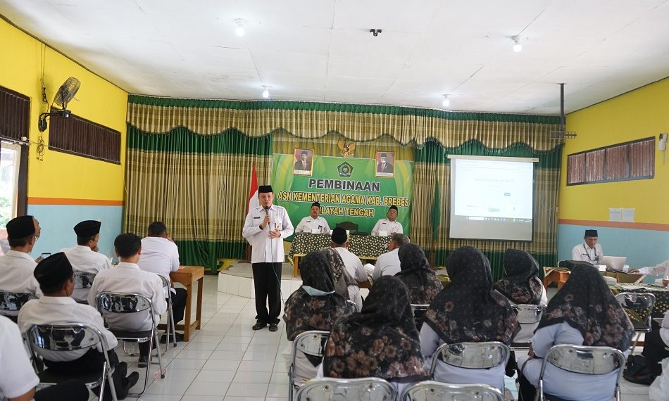 Plt. Kemenag Brebes, Berdisiplin Dengan Aplikasi PUSAKA