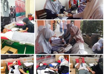 Tebar Kebaikan PMR MAN 1 Brebes Kepada Sesama Melalui Donor Darah