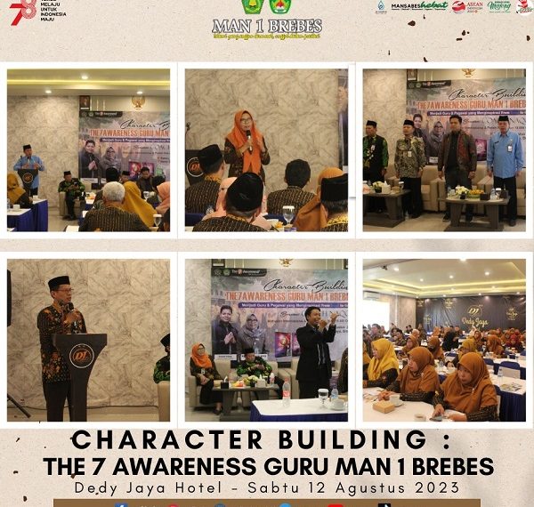 “From Good To Great”, NAQOY Tantang Civitas MAN 1 Brebes Ubah Kebiasaan