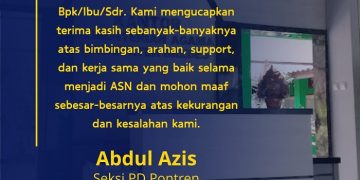 Ingat Pengabdian Tidak Hanya Ketika Berdinas, Masyarakat Tetap Menanti
