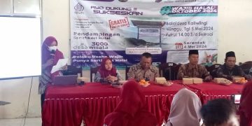Genjot Sertifikasi: Satgas Halal Brebes Sosilaisasi On The Spot di Desa Wisata Dewi Manggouve Sari Kaliwlingi