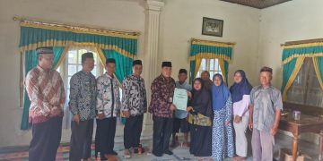 Kemenag Takziyah Ke Kediaman Alm. Kasmui JCH Kloter 26 Embakasi Solo di Brebes