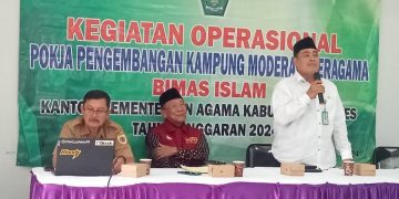Penguatan Moderasi Beragama, Pokja KMB Gelar Sosialisasi dan Dialog Pengembangan di Brebes