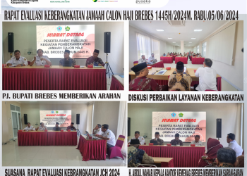 Kolaborasi Pemda-Kemenag Brebes, Perkuat Layanan JCH Gelar Rapat Evaluasi Haji 2024