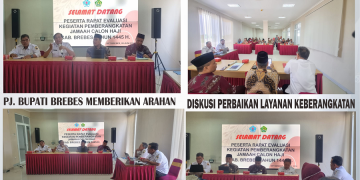 Kolaborasi Pemda-Kemenag Brebes, Perkuat Layanan JCH Gelar Rapat Evaluasi Haji 2024