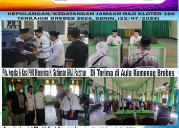 Tuntas Jamaah Terakhir Brebes Tiba di Tengah Keluarga