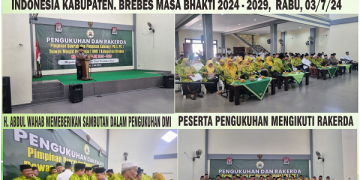 Pengukuhan Pengurus DMI Brebes,  Kemenag Berharap Masjid Tingkat Pengelolaanya