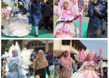 Fashion Show “Korean Bouquet Style”. warnai HUT RI Ke 79 di MAN 1 Brebes