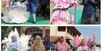 Fashion Show “Korean Bouquet Style”. warnai HUT RI Ke 79 di MAN 1 Brebes