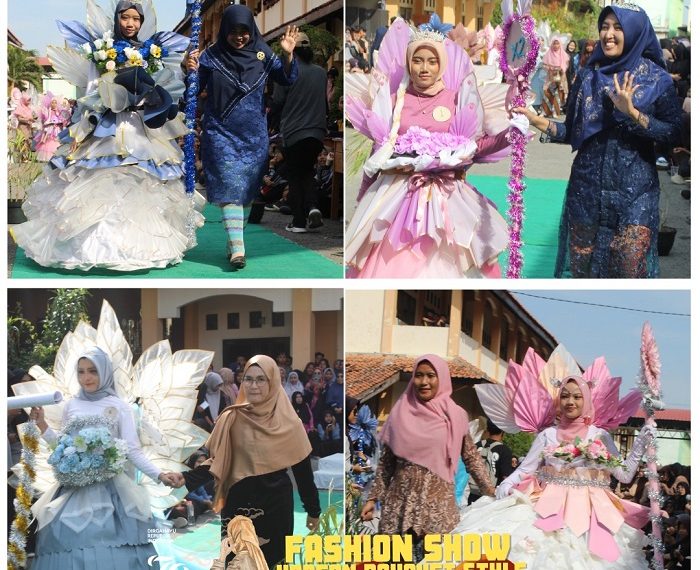 Fashion Show “Korean Bouquet Style”. warnai HUT RI Ke 79 di MAN 1 Brebes