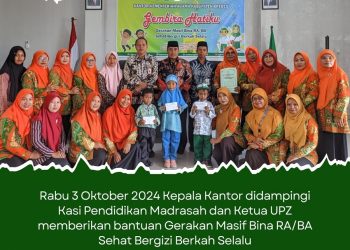 Gembira Hatiku Upaya Kemenag  Menurukan Stunting di Brebes