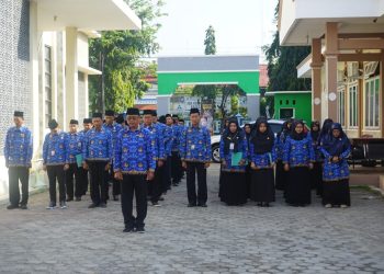 Hening Cipta Upacara Hari Kesaktian Pancasila ASN Kemenag Larut Dalam Senyap