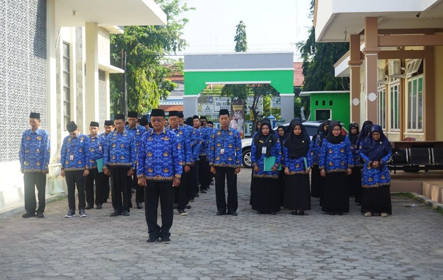 Hening Cipta Upacara Hari Kesaktian Pancasila ASN Kemenag Larut Dalam Senyap