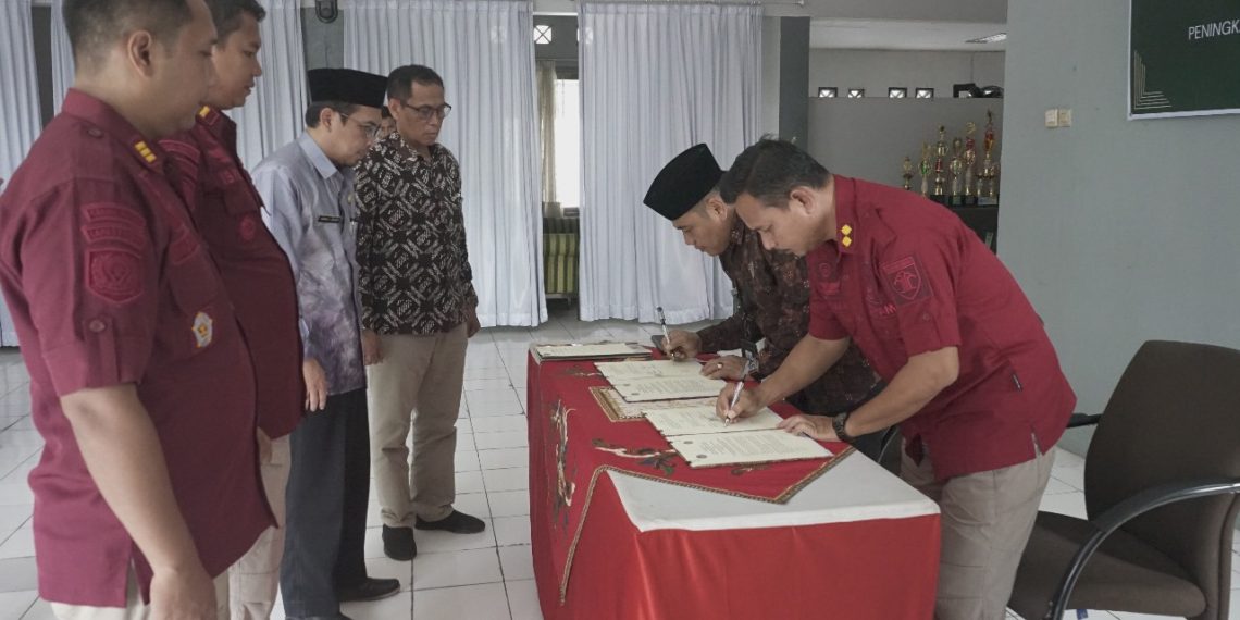 Maksimalkan Pembinaan, Lapas Brebes Perpanjangan Perjanjian Kerjasama dengan Kemenag Brebes