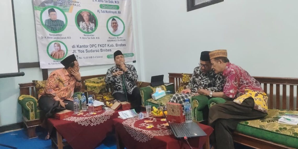 Kepala Kemenag  Brebes Apresiasi Buku  MDT di Persimpangan Regulasi Nasional