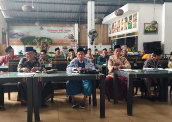 Guru MDTA Kecamatan Jatibarang Sepakat Kolaborasi bersama SD/ SMP dalam Kegiatan Pesantren Ramadhan.