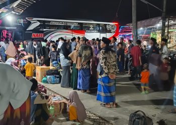 Ribuan Santri Lirboyo dari Kab Brebes Berangkat dengan 20 Armada Bus