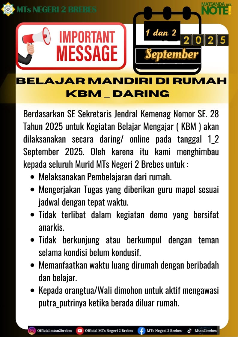 Upaya Kemenag Brebes Menenangkan Masyarakat di Tengah Gejolak Sosial