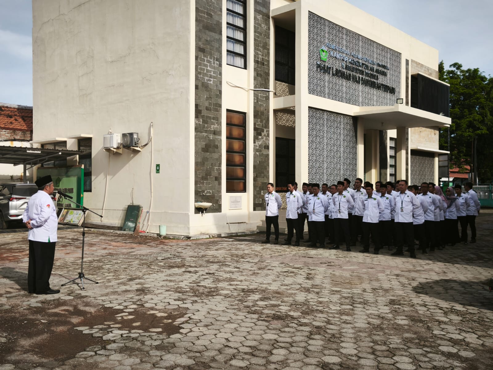 Apel Perdana, Kakankemenag Brebes Tekankan Integritas ASN