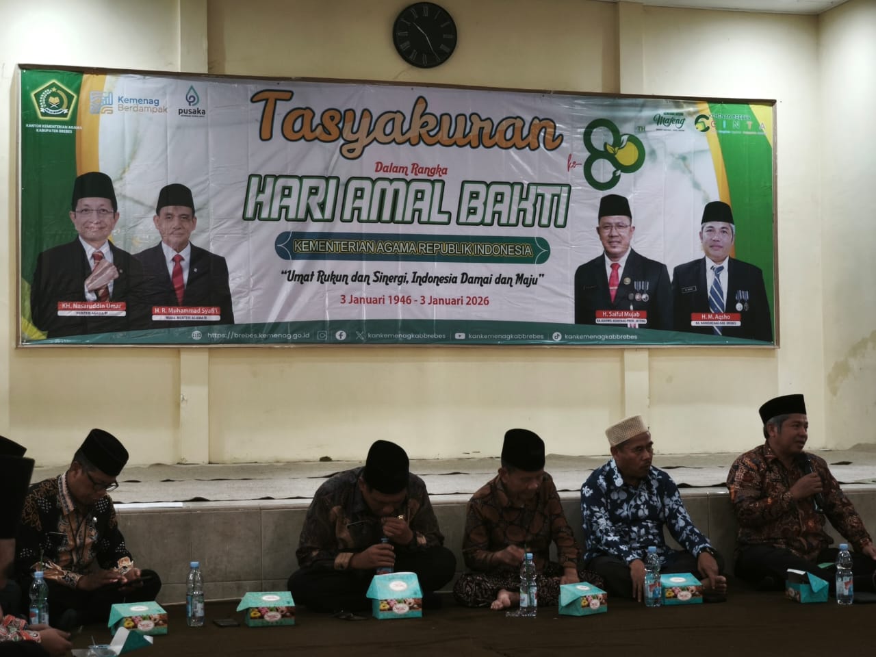 Tutup Rangkaian Acara Hab Ke-80, M. Aqsho Harapkan Peningkatan Kualitas Silahturami